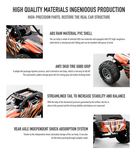 Mini Coche High 2wd, 20 Km/h, Mando A Distancia Para
