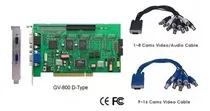 Comprar Tarjeta Pci Captura Cctv Geovision Gv-800 16 Canales Pci