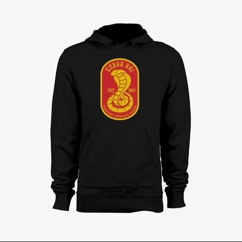 Buzo Cobra Kai Karate Kid Canguro Unisex Personalizado Mod7