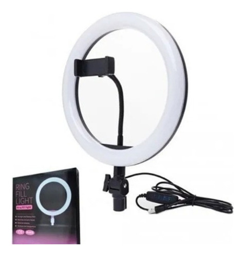 Aro De Luz Led Profesional 10 Pulgadas 26 Cm Tripode Qx-260