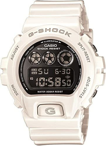 Casio G-shock Mirror-reloj Digital Blanco Metálico Para