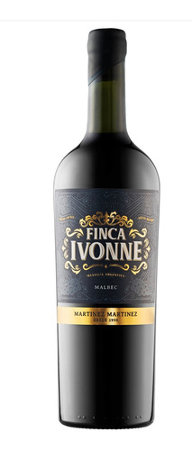Vino Bodega Martinez Martinez Finca Ivonne Caja X 6 Botellas