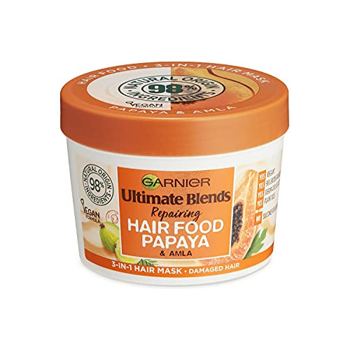 Garnier Ultimate Blends Hair Food Papaya 3-en-1 Daño Mkrzi