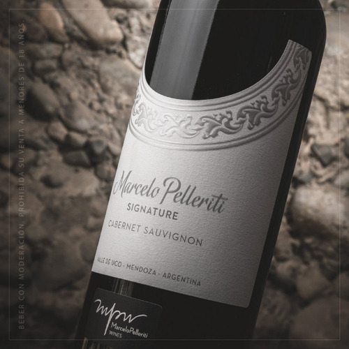 Imagen 4 de 10 de Vino Marcelo Peleritti Signature Cabernet Sauvignon X 6 --