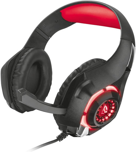 Imagem 2 de 8 de Headset Gaming Trust Gxt313 Nero Led 40mm Usb 3.5mm