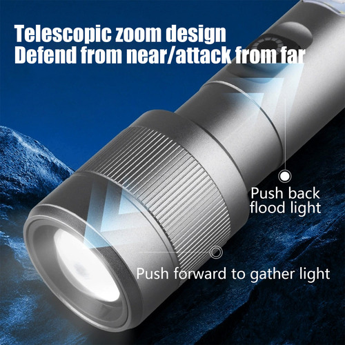 Proyector Portátil J, Luz Led Fuerte Para Exteriores, Recarg