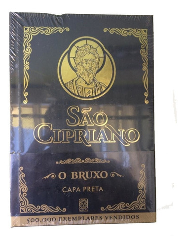 Livro De São Cipriano O Bruxo Capa Preta Original