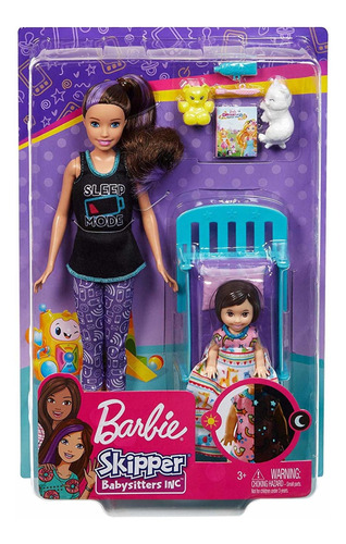 Barbie Skyppers Babysitter Importada