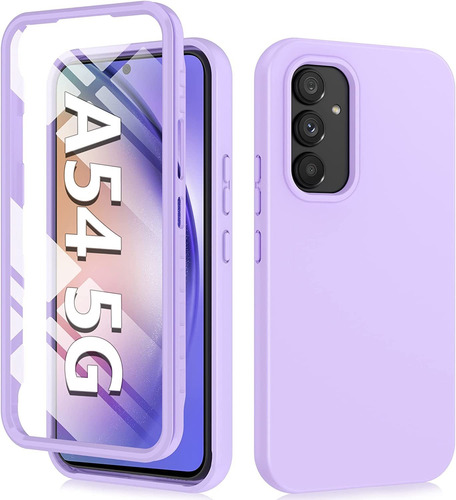 Funda Samsung Galaxy A54 5g Proteccion Completa - Violeta