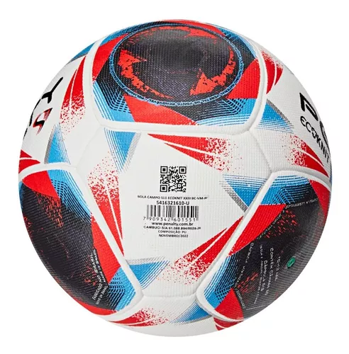 Bola Futebol Society Uhlsport Match R1 Oficial Amarelo / Marinho