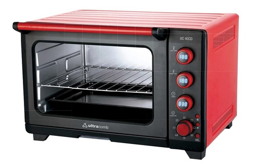 Horno Electrico Ultracomb Uc-40cd Conveccion 1600w 6cts