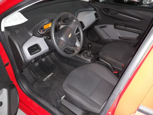 Chevrolet Onix 1.4 Joy 2017, Concesionario Oficial, Rojo