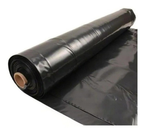 Hule Negro Para Construcción Calibre 600, 6.00mx8.00m