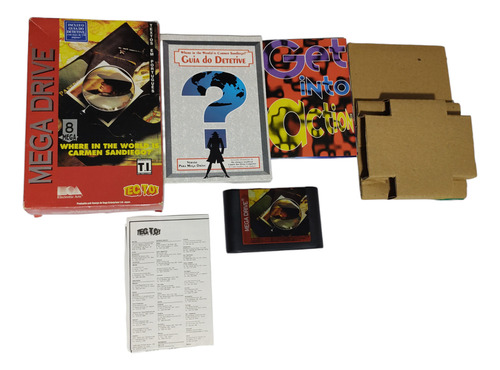 Consola Original Sega Mega Drive Tectoy Hdg Model 2 Completa Negro