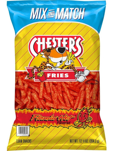 Flamin' Hot Chester Fries 354.3g Americanos