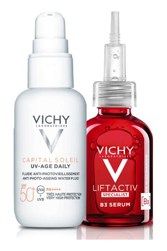 Pack Vichy: Liftactiv Serum 30ml+ C Soleil Age Spf50 40ml