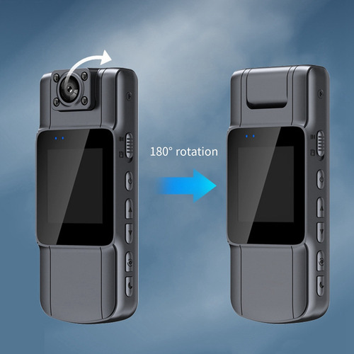 Cámara De Vídeo Digital T5, Cámara Corporal Hd, Graba Audio