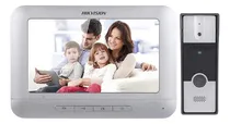 Comprar Portero eléctrico\u002Ffrente Hikvision DS-KIS202T 2 porteros con visor de pantalla 220V blanco