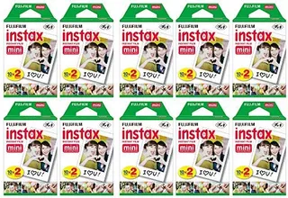 Película Instantánea Instax Mini (10 Paquetes Dobles,...