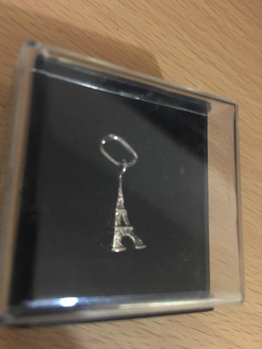 Dije De Plata Torre Iffel Comprada En Paris De 3cm