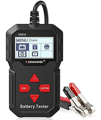 Konnwei Kw210 12v Auto Car Battery Tester 100-2000 Cca 220ah