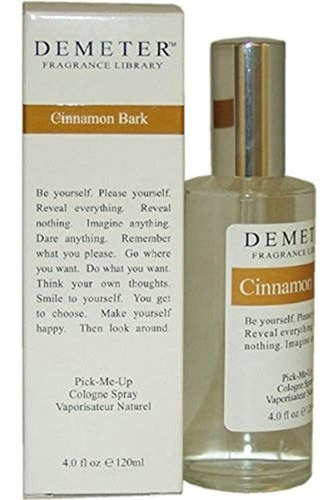 Demeter Cinnamon Bark Women Cologne Spray, 4 Onzas