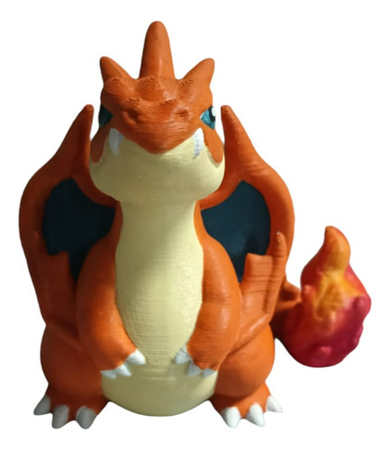 Mega Charizard Y Chibi - Figura Pokémon