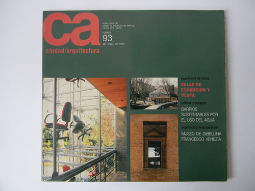 Revista Ca 93 Planos Fotos Arquitectura