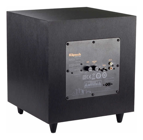 Sistema de sonido envolvente inalámbrico Klipsch Home Theater de 5.1 canales, color negro