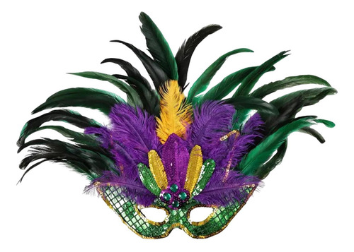 Máscara De Mascarada Para Mujer Y Hombre, Elegante Máscara