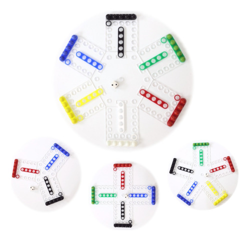 Juego De Mesa No Te Enojes, Ludo Para 3, 4, 5 O 6 Jugadores