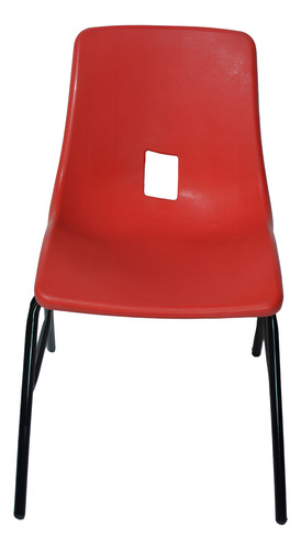 Silla Apilable Escolar Grande Rojo