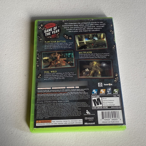 Bioshock 2 Juego Usado Xbox 360 (Usado)