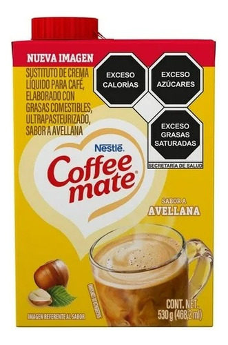 2 Pzs Sustituto De Crema Para Café Coffee Mate Líquido