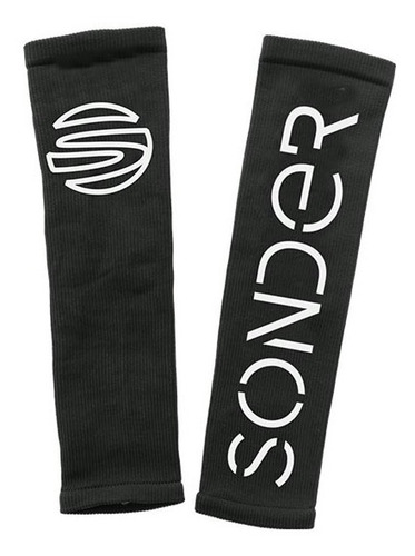 Imagen 1 de 1 de Gemeleras / Mangas Sonder Gris C/blanco Talle Grande