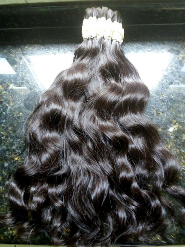 Imagem 3 de 3 de Cabelo Humano 1oo Gr 65cm Ondulado Ultimas Unidades