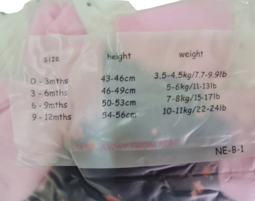 Pack 3 Pijamas Ositos Bebe Algodon Rib