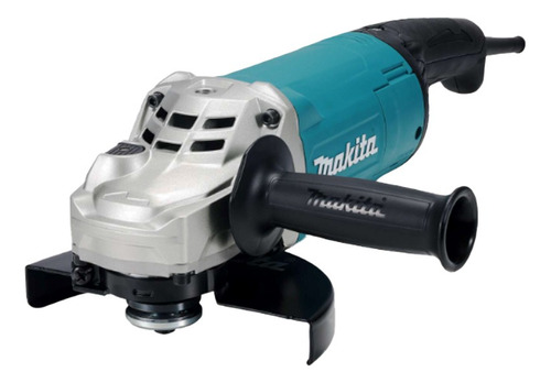 Esmeriladora Angular Makita 7 Ga7081 Color Azul Petróleo Frecuencia 50