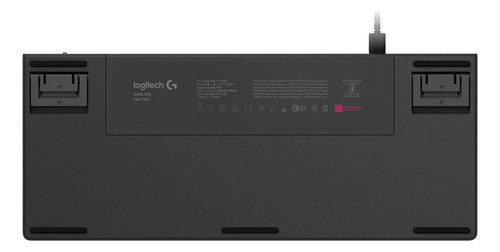 Teclado Gamer Logitech G515 Tkl Wired Lightsync Rgb Black