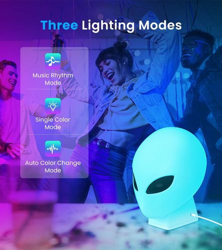 Ambiente De Juego De Alienígena De Loftek Luz, Soporte De Au