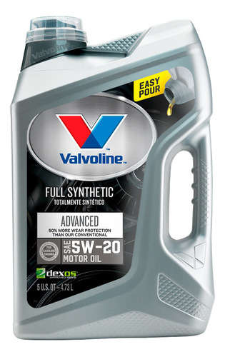 Aceite Valvoline Full Syntethic Synpower Advanced 5w20 4.73l