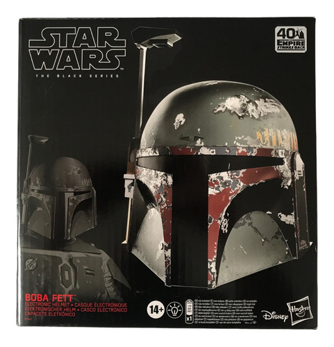 Casco Electronico De Boba Fett Star Wars Black Series Helmet (Usado)