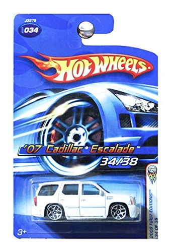 Carro De Juguete Escala 1:64 Cadillac/ Blanco, Marca Pyle