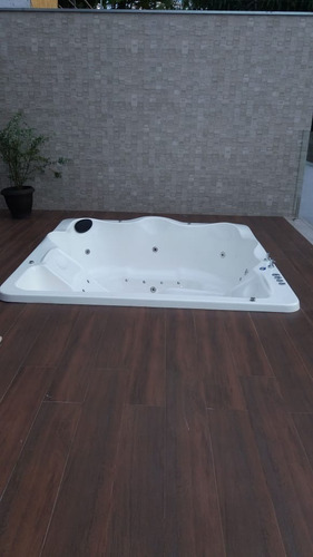 Spa Copacabana Hidro Completo Luxo 7 Lugares Aquecedor + Bas