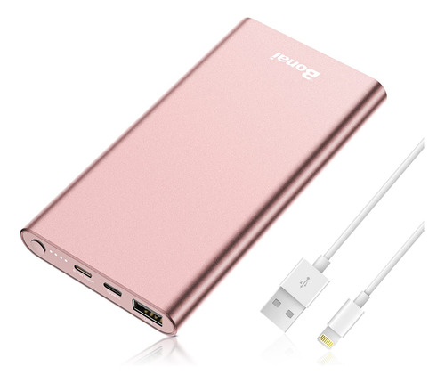 Bonai Cargador Portatil 12000mah Usb C Power Bank Paquete D