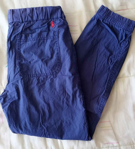 Pantalón Liso Polo Ralph Lauren Algodón Para Niño Talla M