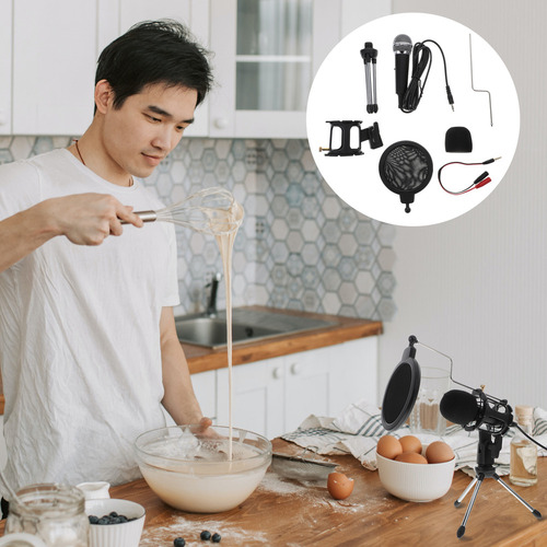 Micrófono Para Teléfono Celular, Mini Micrófono En Vivo, Mic