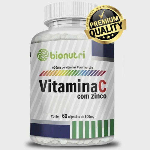 Aumenta Los Anticuerpos Vitamina C Con Zinc 60 Caps