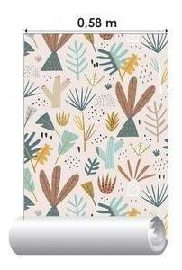 Imagem 4 de 4 de Papel De Parede Adesivo Infantil Folha N02151 Rolo 0,58x2,5m