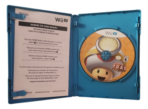 Captain Toad Treasure Tracker Wii U Fisico (Reacondicionado)
